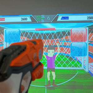 เกมกีฬาที่มีสนามฟุตบอล<span class=keywords><strong>เสมือน</strong></span><span class=keywords><strong>จริง</strong></span>เกมฉายแบบโต้ตอบไม่มีข้อจำกัดในสถานที่ติดตั้งในสนามกีฬา - Product Image 3
