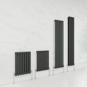 Radiador de panel plano antracita, columna ovalada Vertical Horizontal para caldera de hogar y Hospital, sistema de calor, calefacción central - Product Image 1