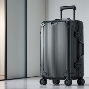 <span class=keywords><strong>Valise</strong></span> élégante de haute qualité avec roues et un intérieur spacieux pour les escapades de week-end, un must have pour vos voyages - Product Image 3