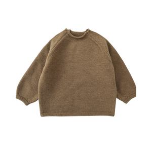 Pull en coton épais tricoté pour bébé fille, vêtement d'hiver, style coréen, 30154 - Product Image 1