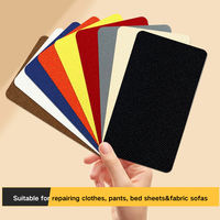 PATIKIL Patchs thermocollants rectangulaires en tissu brodé, 8 pièces, 7,8x4 pouces, avec colle forte, kit de réparation en sergé pour vêtements et pantalons