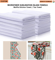 Serviettes de cuisine en microfibre vierges pour sublimation, personnalisables avec logo, pour usage domestique – Vente en gros, offre spéciale