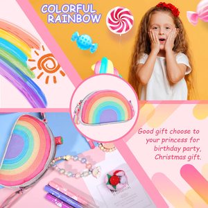 <span class=keywords><strong>Borsa</strong></span> di moda arcobaleno <span class=keywords><strong>borsa</strong></span> per bambini per bambine borse a <span class=keywords><strong>tracolla</strong></span> - Product Image 5