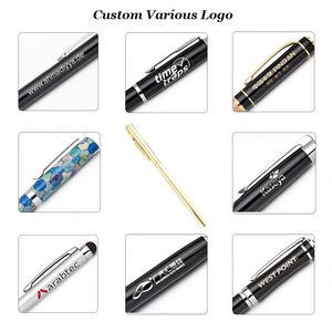 Bolígrafos Publicitarios de Lujo en Oro Rosa, Personalizados con Grabado Láser, Logotipo de Marca Impreso, Bolígrafo de Metal con Punta de Bola - Product Image 4