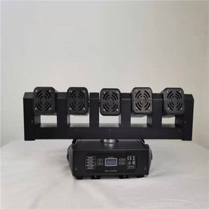 5x40w Rgbw 4 en 1 +6x20w Barre LED mobile à faisceau ou tête mobile DMX512 Contrôle musical pour DJ Disco Scène Mariage Concert Bar - Product Image 2