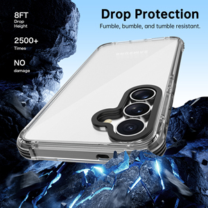 Casing HP Samsung <span class=keywords><strong>Galaxy</strong></span> S25 Soonleader PC+TPU+TPE Anti Benturan Transparan Mewah Bahan Plastik - Product Image 5