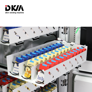 DKM Smarter Freistehender Verkaufsautomat mit LED-Lichtleiste für CBD-Boxen und Zigarettenschachteln - Product Image 4