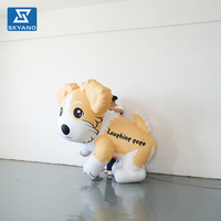 Modelo de Perro de Dibujos Animados Inflable Personalizado para Fiestas al Aire Libre, Carnavales, Decoración de Actividades Comerciales en Centros Comerciales