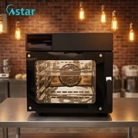 Four à convection électrique commercial Astar, écran tactile, 5 plateaux, fonction de pulvérisation haute efficacité pour la boulangerie, la cuisson du pain