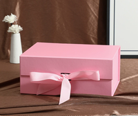 Boîte cadeau magnétique pliable de haute qualité, best-seller, avec couvercle à rabat, logo personnalisable, idéale pour le rangement de vêtements