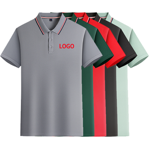Wholesale Customizable New Model Polyester Cheap Price Men Short Sleeve Polo Shirts Good Quality Men's Polo t Shirts