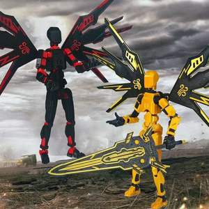 Figurine d'action mobile imprimée en 3D de haute qualité Titan T13 pour les fans de jeux et les collectionneurs Aucun assemblage requis - Product Image 2