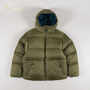 Chaqueta Acolchada Delgada Informal de Negocios para Hombre con Relleno de Plumón de Ganso al 90%, Diseño Simple y Versátil - Product Image 1