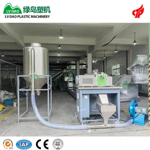 PP PE Plastic Recycling Granulated Pellet Machine HDPE LDPE Recycling Machine Plastic Pelletizing Machine