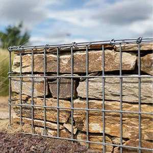 Cage en <span class=keywords><strong>gabion</strong></span> soudée galvanisée 2x1x1, boîte en treillis métallique pour pierres, mur de soutènement, <span class=keywords><strong>banc</strong></span> en <span class=keywords><strong>gabion</strong></span> - Product Image 2