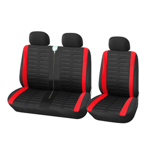 Funda Universal para Asiento de Coche 1+2, Material de PU y PVC, Compatible con Ford Transit, Camioneta, Renault, Peugeot, Opel Vivaro, Camión - Product Image 1