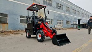 Minipala Gommata OEM H160 Yuchai <span class=keywords><strong>con</strong></span> Certificazione CE, Personalizzabile, 4WD, Caricatore Frontale Idraulico, Carrozzeria Stretta, Sterzo Articolato - Product Image 4