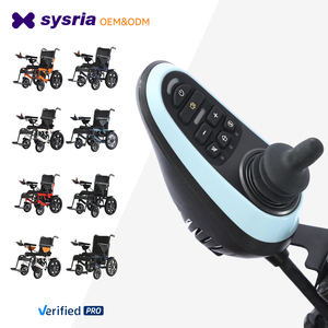 Silla de Ruedas Eléctrica Ligera, Plegable, Motorizada, Portátil, Todoterreno, Reclinable, <span class=keywords><strong>para</strong></span> Subir <span class=keywords><strong>Escaleras</strong></span> - Product Image 2