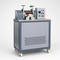 Machine de granulation de plastique, broyeur à deux rouleaux pour caoutchouc, mélangeur de composés NR SBR NBR EPDM, granulation, formulation, test CE