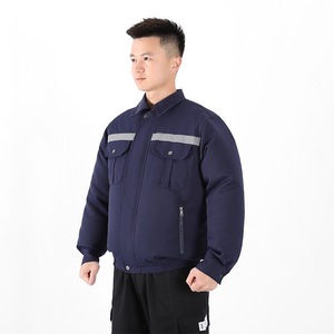 เสื้อแจ็คเก็ตมีพัดลมระบายความร้อน รุ่นซัมเมอร์คูล มัสต์ฮาฟ ดีไซน์แถบสะท้อนแสงด้านหน้าและด้านหลัง พร้อมช่องใส่ของหลายช่อง AAMJ1 - Product Image 4