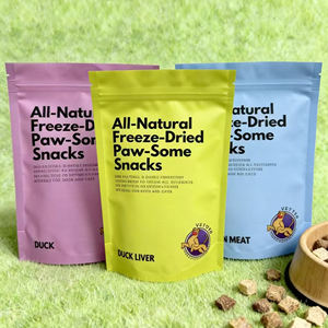 Empaque de Alimentos Doypack con Cierre Personalizado - Bolsa de Empaque para Carne Seca para Bolsitas de Golosinas para Mascotas - Product Image 2