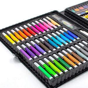 صندوق مستلزمات الأطفال, صندوق مستلزمات الأطفال المحمول 150 قطعة للرسم والتلوين - Product Image 6