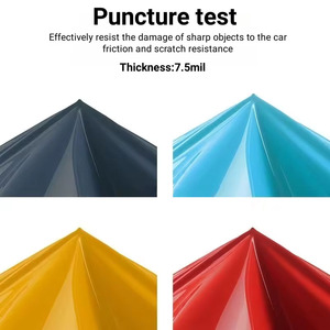 <span class=keywords><strong>Film</strong></span> de protection de peinture automobile PPF auto-réparant jaune en TPU de 7,5/8,5/9,5 mil, revêtement nano anti-jaunissement, rouleau de <span class=keywords><strong>film</strong></span> TPU PPF en TPH, vente en gros - Product Image 4