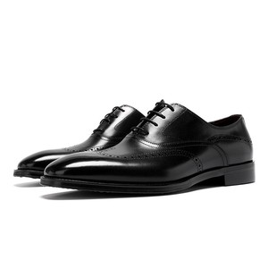 Nouvelles chaussures habillées italiennes tendance à talons hauts et à trois couches, en cuir plat, pour hommes, idéales pour les affaires et les mariages - Product Image 5
