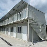 Conteneur d'expédition étanche Hous 20FT 40Ft Conteneur assemblé durable Maison Caravane Maisons portables