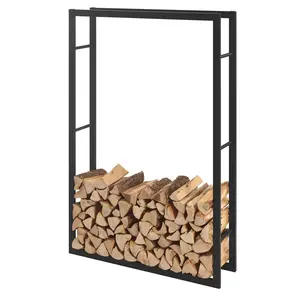Firewood Storage Rack For Wood Holding Indoor Holding Stand Frame For Firewood