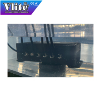 Distribuidor de Señal Vlite 12V con Atenuador Manual, Impermeable con Clasificación IP66, Interfaz RS-485 de 4 Canales, Distribuidor de Señal RDM/DMX512, 4 Entradas y Salidas DMX