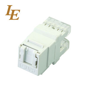 Conectores Keystone Macho RJ45 de Audio y Video de 16A, de Cobre, sin Herramientas, UTP CAT5E de 8 Pines, Personalizados LE - Product Image 6