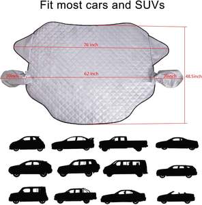 Offre Spéciale voiture Suv camion <span class=keywords><strong>pare</strong></span>-<span class=keywords><strong>brise</strong></span> couverture protecteur neige poussière gel garde voiture <span class=keywords><strong>pare</strong></span>-<span class=keywords><strong>brise</strong></span> neige couverture voiture fenêtre couverture - Product Image 4