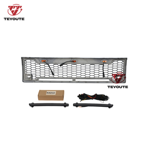 TEYOUTE Parrilla Delantera Modificada de ABS con Barra de Luces LED Ámbar para <span class=keywords><strong>Ford</strong></span> Ranger <span class=keywords><strong>BRONCO</strong></span> 1989 1990 <span class=keywords><strong>1991</strong></span> - Product Image 5
