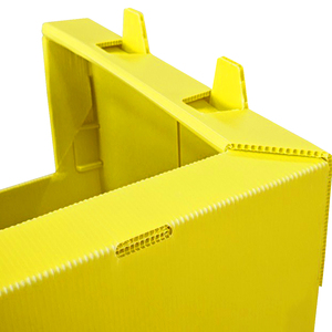 Cajas de Almacenamiento Plegables de Plástico Corrugado PP, Contenedores Apilables para Ropa, Cajas de Plástico para Recoger Piezas - Product Image 5