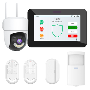 CPVAN Tuya Smart 7 pollici Touch Screen Anti ladro GSM 4G + WIFI sistema di allarme di sicurezza domestica - Product Image 4