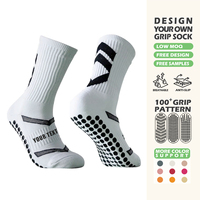 Chaussettes de sport antidérapantes pour hommes, chaussettes de football, de soccer, de basketball, chaussettes à logo personnalisé pour le sport, le soccer