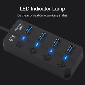 Hub USB Jmax P-ron 2026 de 4 Puertos con Interruptor de Encendido Individual e Indicador LED, Puertos 3.0, 4 en 1 - Product Image 5