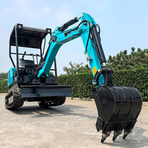 Spedizione gratuita Mini escavatore da 2.5 tonnellate escavatore da fattoria Mini scavatore cingolato EPA motore Kubota 1 Ton piccolo Mini escavatore in vendita - Product Image 1