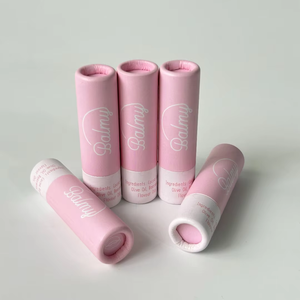 Envase de Bálsamo Labial de Cartón Biodegradable Hecho a Mano, Tubo de Papel Reciclable, Diseño Personalizado, Estilo Deslizante Ecológico - Product Image 1