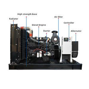 Дизельный генератор <span class=keywords><strong>Cummins</strong></span> 6BT59 415В, 100 А, однофазный/трехфазный, низкая цена, 20-100 кВА - Product Image 1