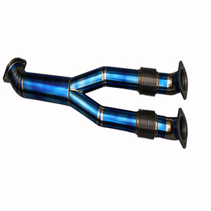 Tubos de <span class=keywords><strong>Escape</strong></span> Catback OEM de Titanio para <span class=keywords><strong>Nissan</strong></span> <span class=keywords><strong>GTR</strong></span>/GT-R R35 3.8TT 2008--<span class=keywords><strong>Escape</strong></span> Deportivo de Titanio para Carreras 101mm/89mm - Product Image 5