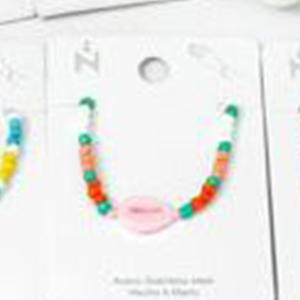 Braccialetto con Perline a Conchiglia in Acciaio Inossidabile, Fatto a Mano, 12 Pezzi, Gioielli Colorati alla Moda - Product Image 4