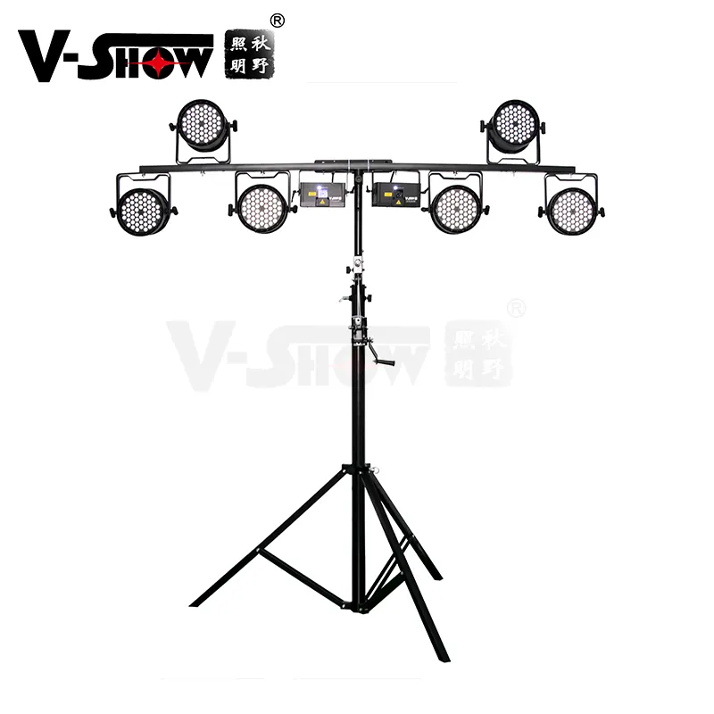 Led Par Licht Laserlicht Handleiding Armatuur Truss Lifting Dikke Metalen Flow Statief Par Licht Wedding Stage Performance Apparatuur