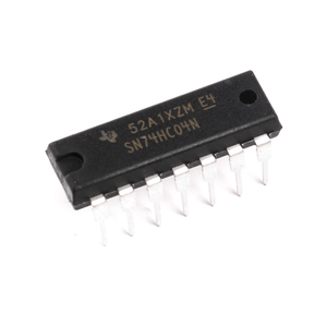 Circuit intégré inverseur MCU SN74HC04N, 6 canaux, traversant, 14-PDIP - Product Image 1
