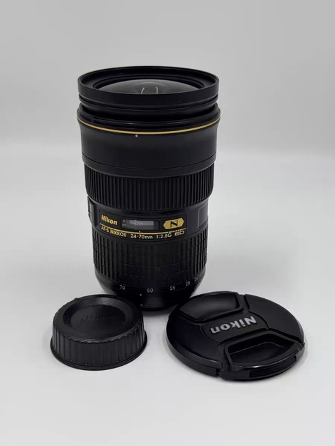 Lens 24-70mmF2.8 High Quality Original Second Hand Used Brand Camera HD Anti-shake Lens