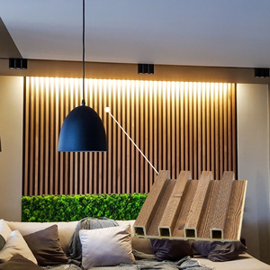 Panel de pared impermeable de color personalizado WPC - Product Image 6