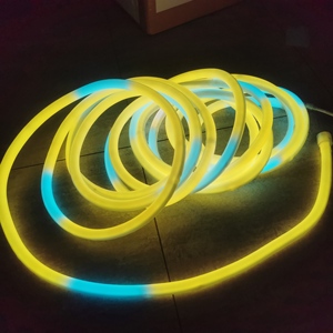 Dmx 512 digitale tira <span class=keywords><strong>led</strong></span> neon ip66 cinta neon <span class=keywords><strong>flex</strong></span> 12v pixel 360 rgbic <span class=keywords><strong>tubo</strong></span> di silicio flessibile per neon <span class=keywords><strong>led</strong></span> strip - Product Image 1