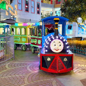 Tren Eléctrico sin Rieles Nova Rides de 24 Asientos para Parques de Atracciones, Tren Eléctrico sin Rieles para Niños - Product Image 3