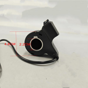 Accélérateur de scooter de vélo électrique <span class=keywords><strong>avec</strong></span> interrupteur de marche arrière <span class=keywords><strong>VTT</strong></span> GUIDON TRICYCLE ATV UTV DIY PART - Product Image 4